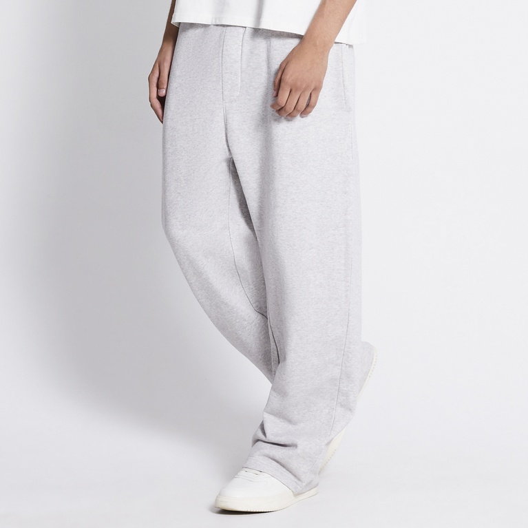 Wide sweatpants "South" Grey Melange